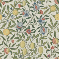 Fruit in Foxglove - Arts and Crafts behang