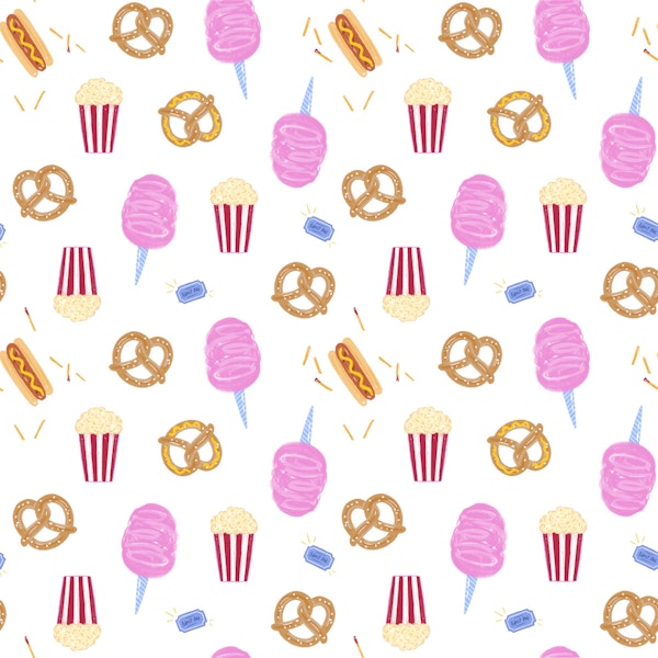 Carnival Snacks Confetti