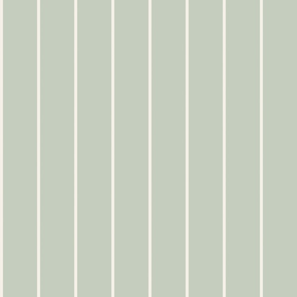 Soft Sage Pinstripe