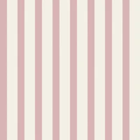 Soft Rose Cream Striped Minimal papel de parede