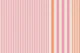 Coastal cabana stripe - pink & orange