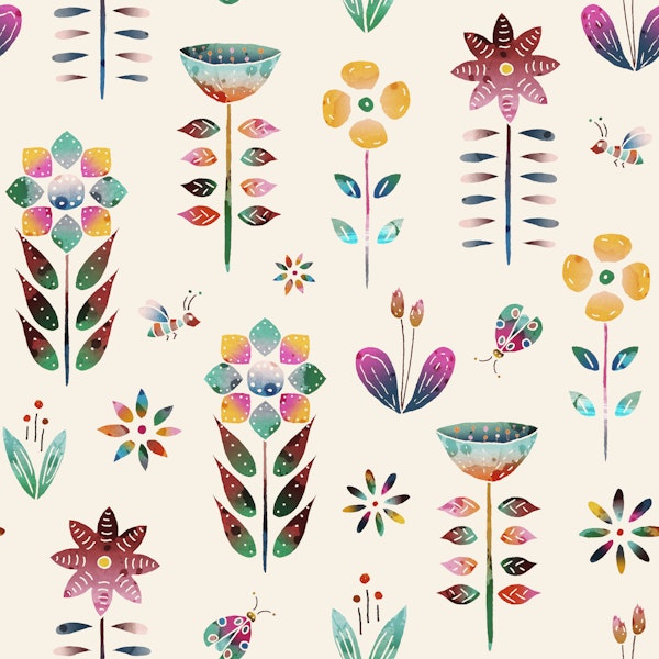 Parchment Folksy Botanics