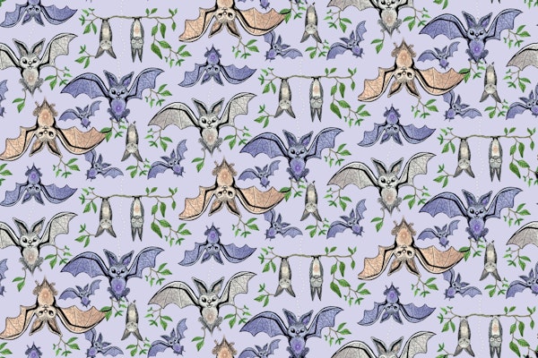 Midnight Creatures -purple