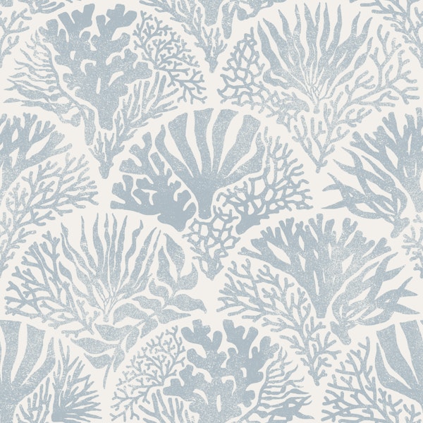 Coastal Block Print Deco - French - medium
