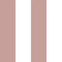 Reddish pink terracotta vertical stripes wallpaper