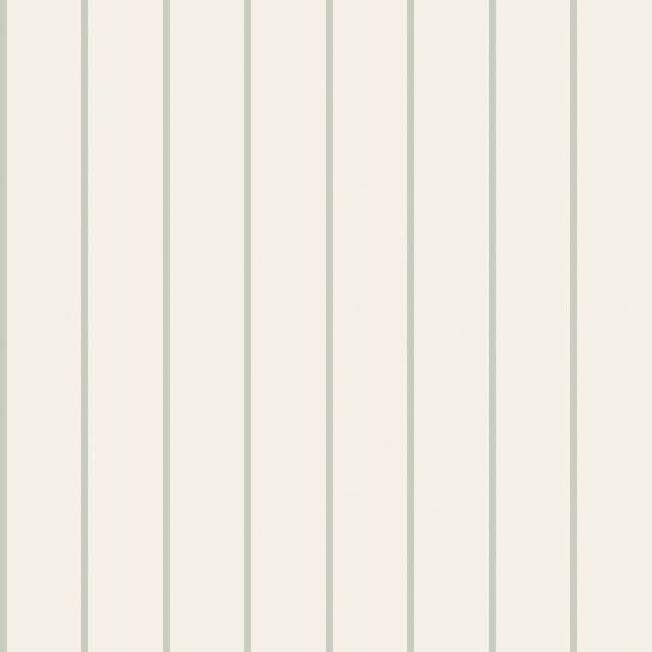 Minimal Cream Sage Stripe