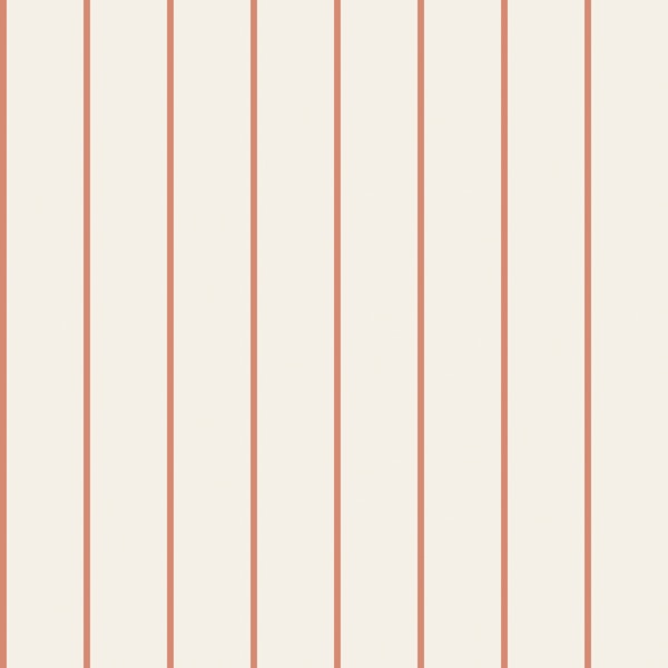 Coastal Coral Stripe