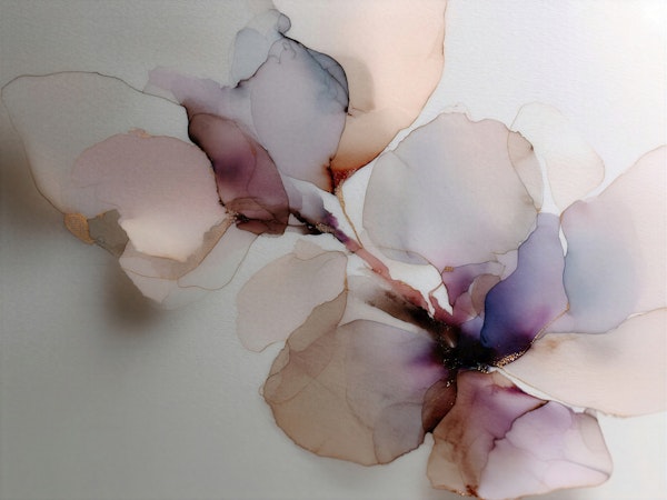 Ethereal Pastel Flower Glow
