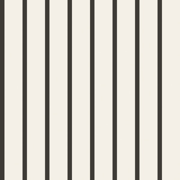 Black and Cream Vertical Stripes
