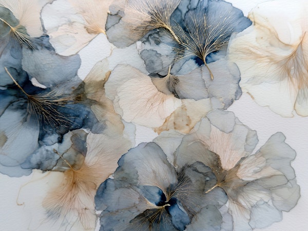 Ethereal Ink Bloom Florals