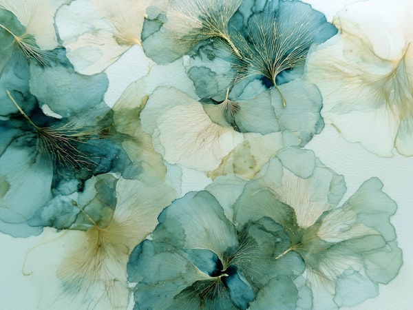 Ethereal Ink Bloom Florals