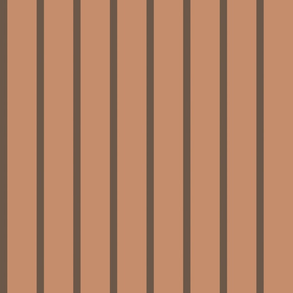 Modern Clay and Brown Stripes