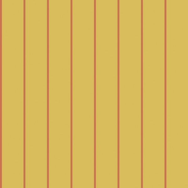 Mid Century Mustard Stripe