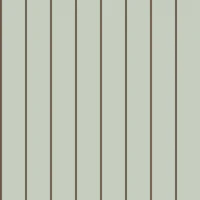 Sage Green Brown Pinstripes tapet