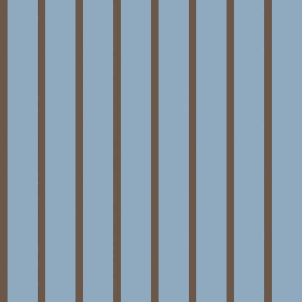 Blue Brown Vertical Stripes