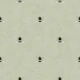 Tiny Bumblebees on Foliage - Olive Green