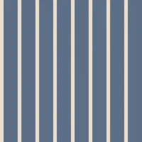Classic Blue and Cream Stripes tapete