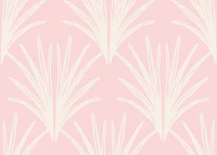 Soft Pink Tropical Leaves wallpaper