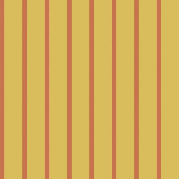 Mustard and Terracotta Stripes