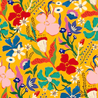 Sunny Wildflower Garden wallpaper