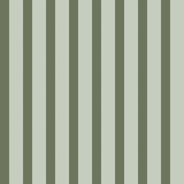 Sage Green Wide Stripes
