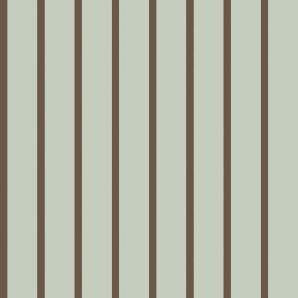 Sage and Mocha Vertical Stripes