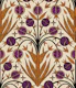 Plum Suzani Pomegranate Damask