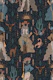 Gothic western steampunk lady opulent dark