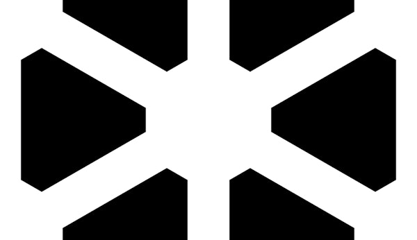 Scandi Geometric Hex tiles - black white S