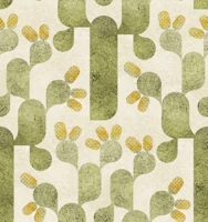 Geometric Desert Cactus - medium tapety