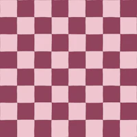 Burgundy and Pink Retro Checkerboard wallpaper