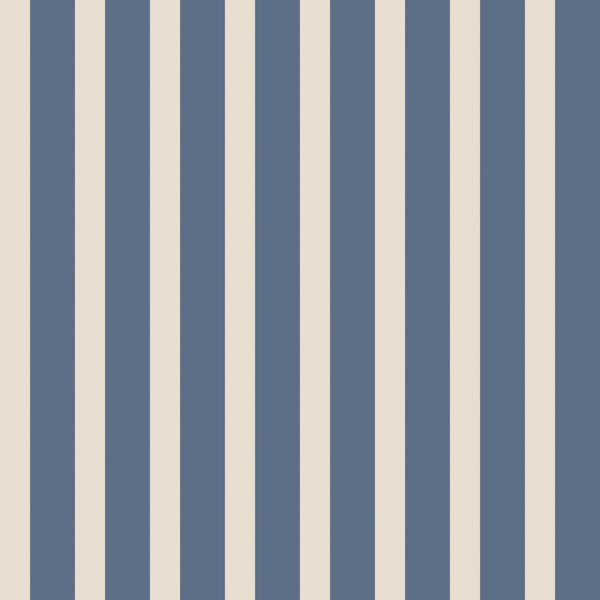 French Country Blue Stripes