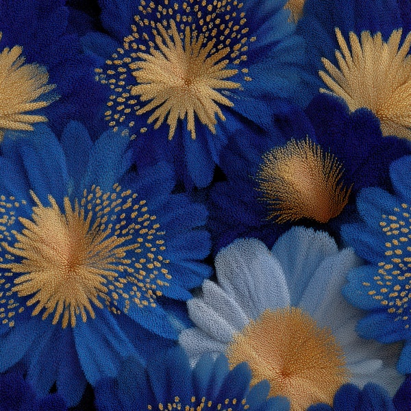 Royal Sapphire Blossoms