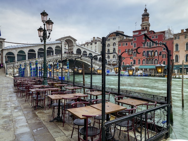 Venice Canal Cafe Terrace