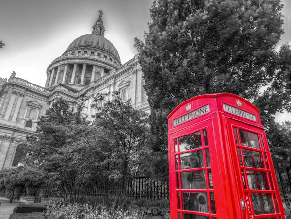 London Red Phone Booth
