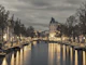 Twilight Canal City Lights