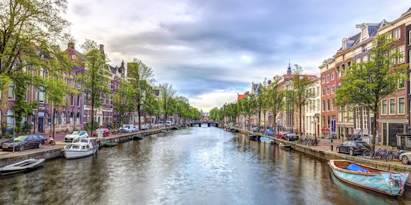 Amsterdam Canal Cityscape