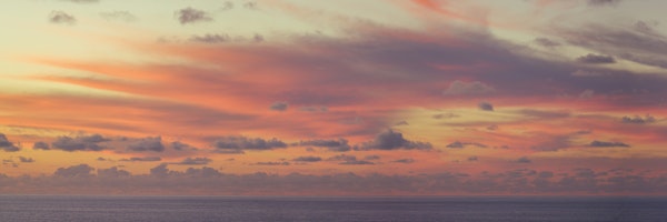 Pastel Pink Orange Sky