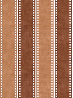 Copper and Cocoa Linen Stripe wallpaper
