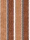 Copper and Cocoa Linen Stripe