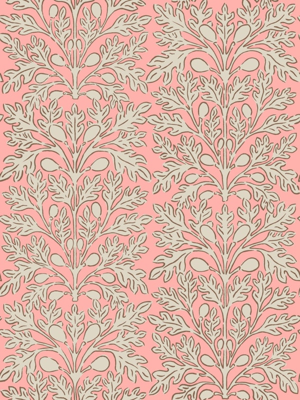 Rose Figs Vintage Pattern