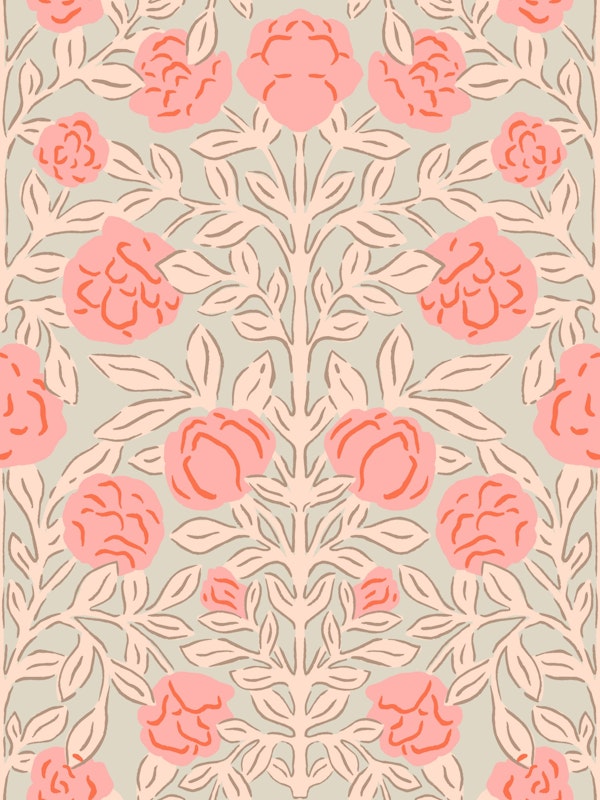 Classic Roses Vintage Pattern