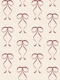 Faded Fresco Ribbon Bows Vintage Pattern
