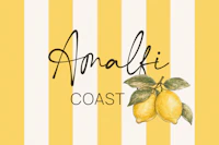 Amalfi Coast Lemon Stripes tapeta