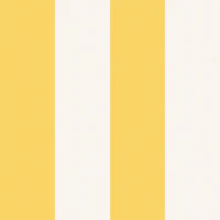 Coastal Yellow Beige Wide Stripes behang