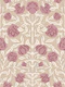 Faded Fresco Roses Vintage Pattern