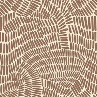 Lines Work Mocha Drift papel de parede