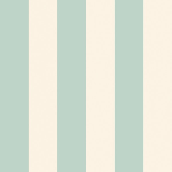 Seafoam Green Cabana Stripes