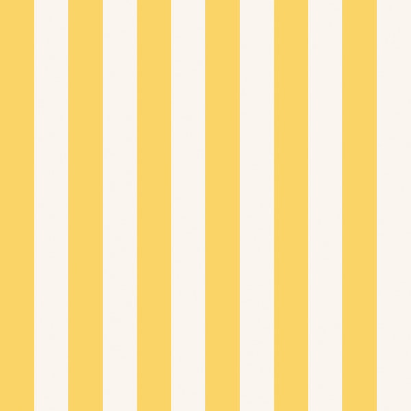 Lemon Cream Cabana Stripe Minimal