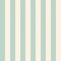 Classic Coastal Cabana Stripe Mint behang